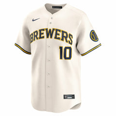 Sal Frelick Milwaukee Brewers Home Limited Player Jersey Cream