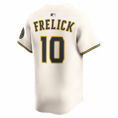 Sal Frelick Milwaukee Brewers Home Limited Player Jersey Cream