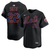 Juan Soto New York Mets Alternate Limited Player Jersey Black