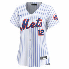Francisco Lindor New York Mets Women's Home Limited Jersey White