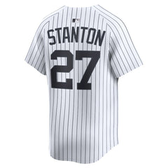 Giancarlo Stanton New York Yankees Home Limited Player Jersey White