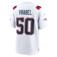 Mike Vrabel New England Patriots Retired Player Game Jersey - White discount
