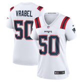Mike Vrabel New England Patriots Women's Retired Player Game Jersey - White on sale