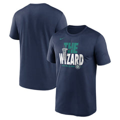 Ichiro Suzuki Seattle Mariners 2025 National Baseball Hall of Fame Legend T-Shirt Navy