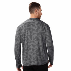 Green Bay Packers MSX by Michael Strahan Performance Camo Long Sleeve T-Shirt - Black outlet