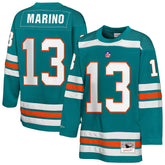 Dan Marino Miami Dolphins Youth Hockey Fashion Jersey - Aqua for sale