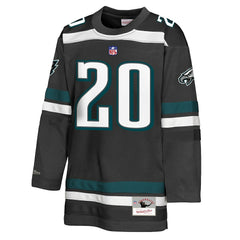 Brian Dawkins Philadelphia Eagles Youth Hockey Fashion Jersey - Black cheap