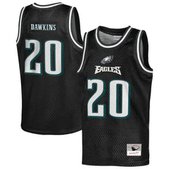 Brian Dawkins Philadelphia Eagles Youth Retired Player NFL Basketball Fashion Jersey - Black online