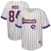 Randy Moss Minnesota Vikings Youth Retired Player Name & Number Baseball Jersey - Cream online