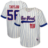 Lawrence Taylor New York Giants Youth Retired Player Name & Number Baseball Jersey - Cream for sale
