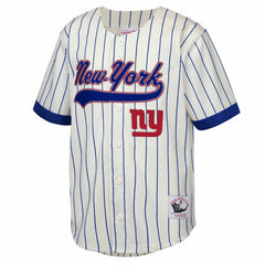 Lawrence Taylor New York Giants Youth Retired Player Name & Number Baseball Jersey - Cream for sale