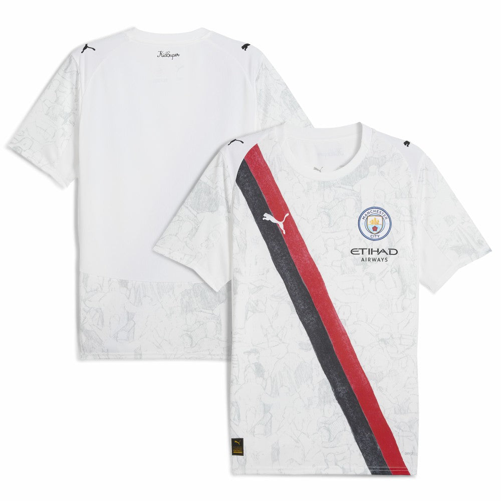 Manchester City x KidSuper 2025 FIFA Club World Cup Replica Jersey - White for sale