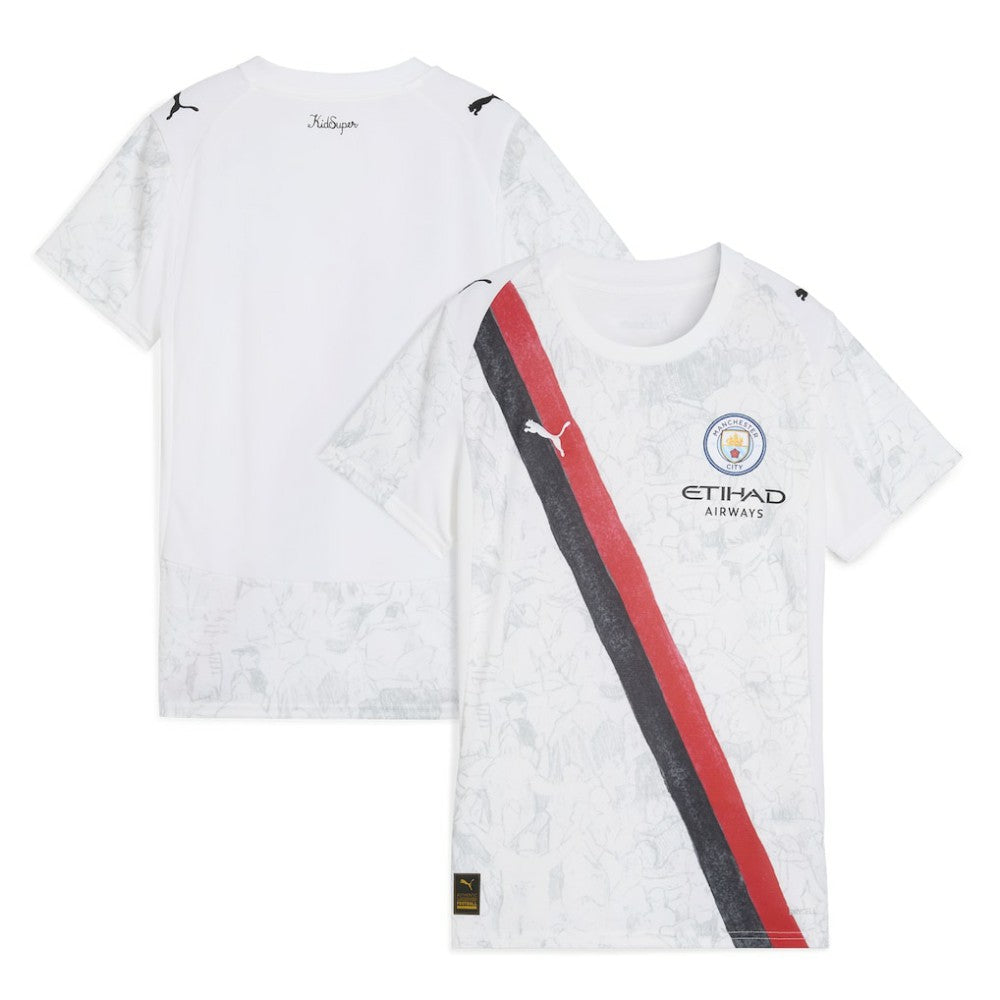 Manchester City x KidSuper Women's 2025 FIFA Club World Cup Replica Jersey - White cheap