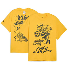 Manchester City 2025 FIFA Club World Cup Hoops T-Shirt - Yellow online