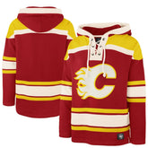 Calgary Flames '47 Superior Lacer Hoodie - Red Hoodies
