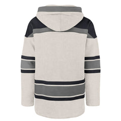 Winnipeg Jets '47 Rockaway Lacer Pullover Hoodie - Oatmeal Hoodies