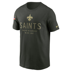 New Orleans Saints 2025 Salute to Service Sideline Primary Edge Dri-FIT T-Shirt - Forest Green cheap