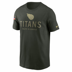 Tennessee Titans 2025 Salute to Service Sideline Primary Edge Dri-FIT T-Shirt - Forest Green cheap