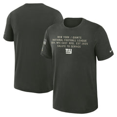 New York Giants 2025 Salute to Service Sideline Slub Dri-FIT T-Shirt - Dark Green discount