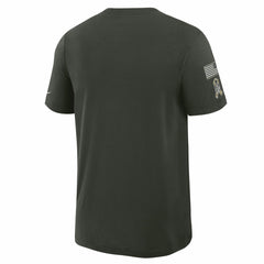 Detroit Lions 2025 Salute to Service Sideline Slub Dri-FIT T-Shirt - Dark Green cheap