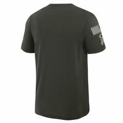 Green Bay Packers 2025 Salute to Service Sideline Slub Dri-FIT T-Shirt - Forest Green on sale