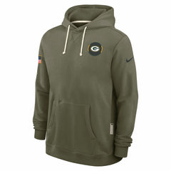 Green Bay Packers 2025 Salute to Service Sideline Standard Issue Dri-FIT Hoodie - Olive online