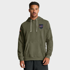 Buffalo Bills 2025 Salute to Service Sideline Standard Issue Dri-FIT Hoodie - Olive sale