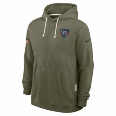 Tennessee Titans 2025 Salute to Service Sideline Standard Issue Dri-FIT Hoodie - Olive discount