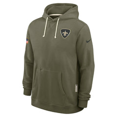 New Orleans Saints 2025 Salute to Service Sideline Standard Issue Dri-FIT Hoodie - Olive sale