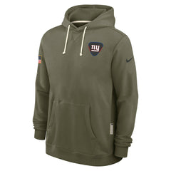 New York Giants 2025 Salute to Service Sideline Standard Issue Dri-FIT Hoodie - Olive discount