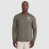 Chicago Bears 2025 Salute to Service Sideline Long Sleeve T-Shirt - Olive on sale