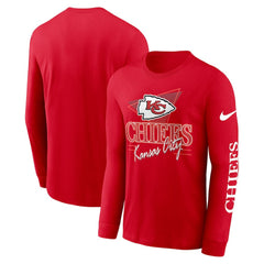 Kansas City Chiefs Rewind Long Sleeve T-Shirt - Red online