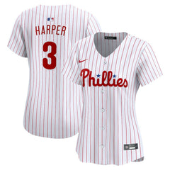 Bryce Harper Philadelphia Phillies Women's Home Limited Player Jersey White