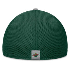 Minnesota Wild Fanatics Fundamentals Span Flex Hat - Green Hats