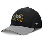Boston Bruins Fanatics Fundamentals Span Flex Hat - Black Hats