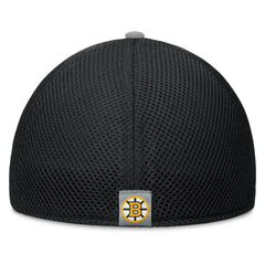 Boston Bruins Fanatics Fundamentals Span Flex Hat - Black Hats