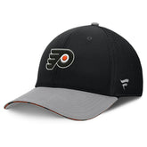 Philadelphia Flyers Fanatics Fundamentals Span Flex Hat - Black Hats