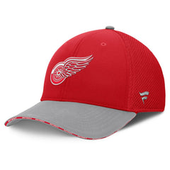 Detroit Red Wings Fanatics Fundamentals Span Flex Hat - Red Hats