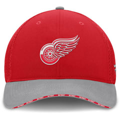 Detroit Red Wings Fanatics Fundamentals Span Flex Hat - Red Hats