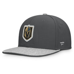 Vegas Golden Knights Fanatics Fundamentals Loden Snapback Hat - Charcoal Hats