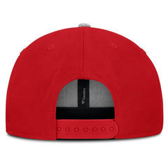 Detroit Red Wings Fanatics Fundamentals Loden Snapback Hat - Red Hats