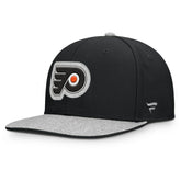 Philadelphia Flyers Fanatics Fundamentals Loden Snapback Hat - Black Hats