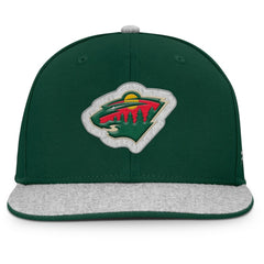 Minnesota Wild Fanatics Fundamentals Loden Snapback Hat - Green Hats