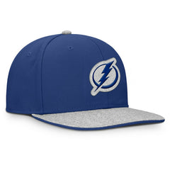 Tampa Bay Lightning Fanatics Fundamentals Loden Snapback Hat - Blue Hats