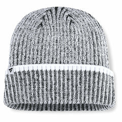 Vegas Golden Knights Fanatics Fundamental Haze Cuffed Knit Hat - Charcoal/White Hats