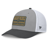 Vegas Golden Knights Fanatics Fundamental Adapt Trucker Adjustable Hat - Gray/Charcoal Hats