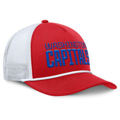 Washington Capitals Fanatics Heritage Dutch A-Frame Trucker Adjustable Hat - Red/White Hats