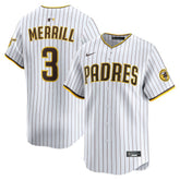 Jackson Merrill San Diego Padres Home Limited Player Jersey White