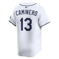 Junior Caminero Tampa Bay Rays Home Limited Jersey White