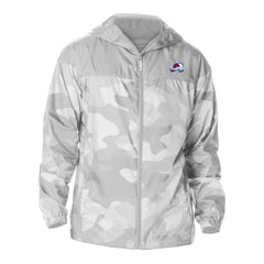 Colorado Avalanche Columbia Camo Flash Challenger Omni-Shade Full-Zip Hoodie Windbreaker - Gray Hoodies